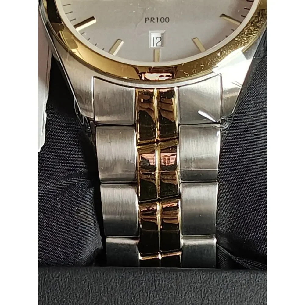 Nwt Tissot $450 T1014102203100 Store Display 9.7 / 10 Men's PR 100 Silver Dial